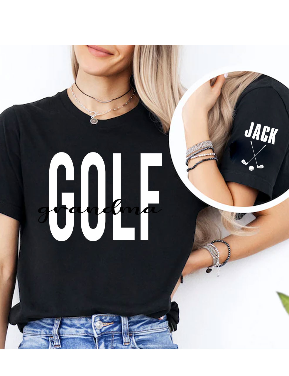 Custom Grandmom T-shirt