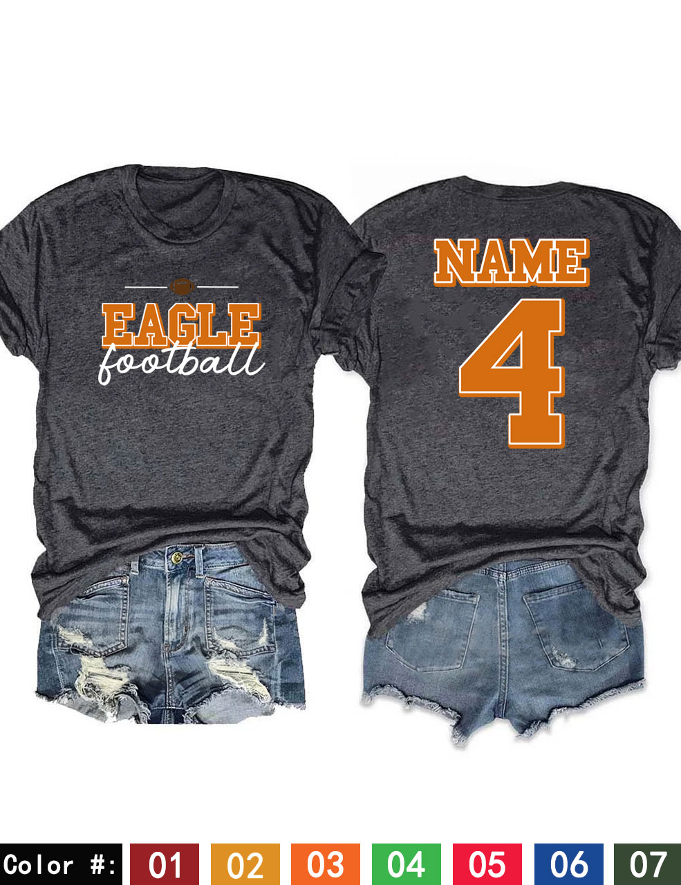 Custom Football T-shirt