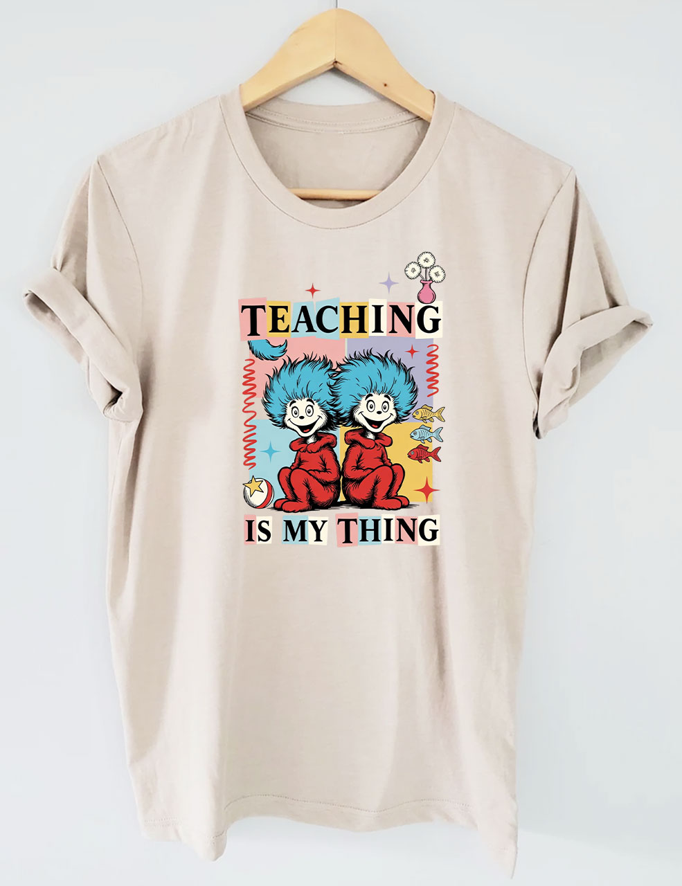 Read Across America Teaching Is My Thing Funny T-Shirt