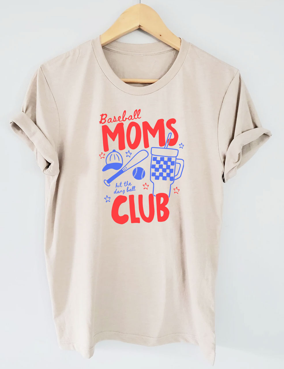 Baseball Moms Club T-Shirt