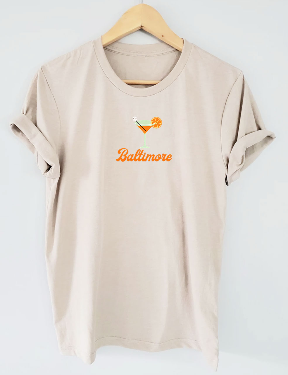 Baltimore Orioles Martini Funny T-Shirt