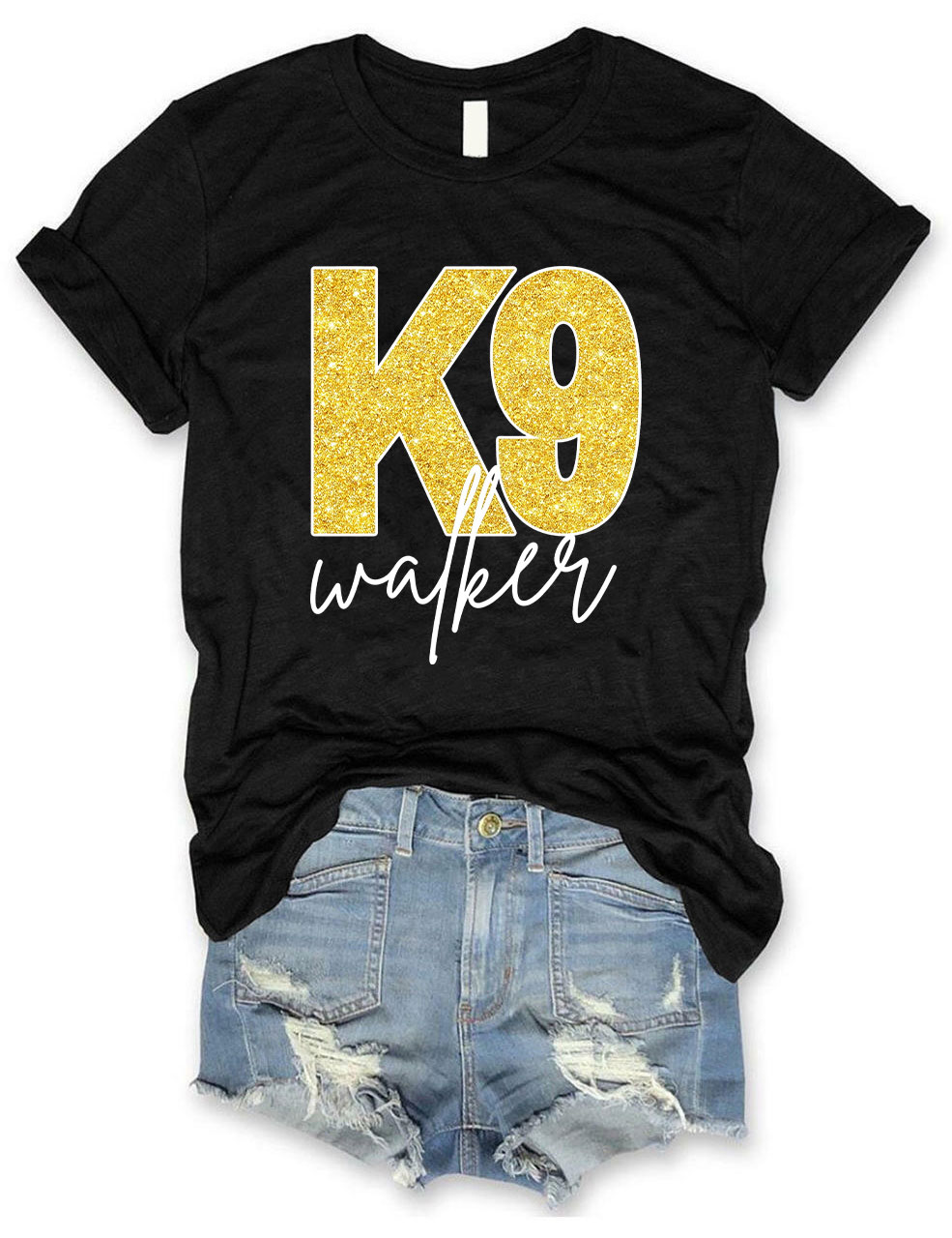 K9 Walker KC Football T-Shirt
