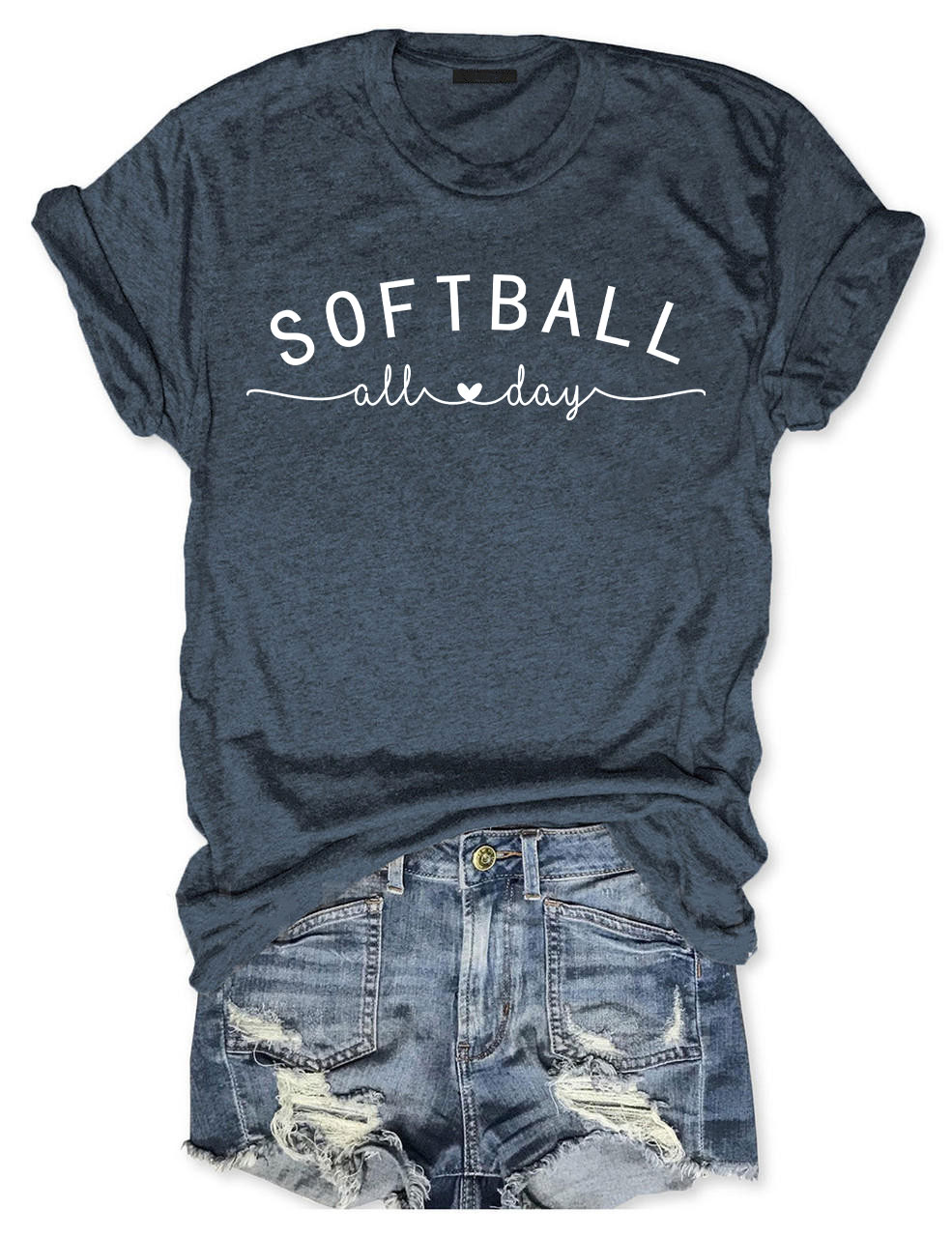 Softball All Day Custom T-shirt