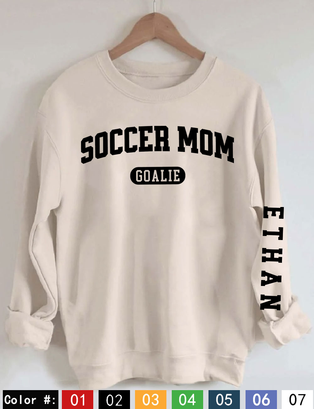 Custom  Soccer Mom Goalie Sweatshirt