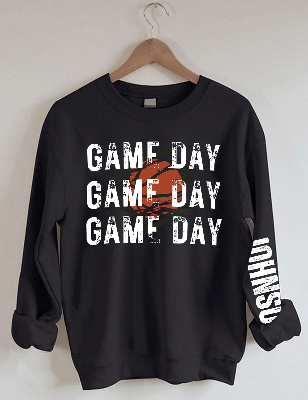 Custom Basketball Game Day Sweatshirt