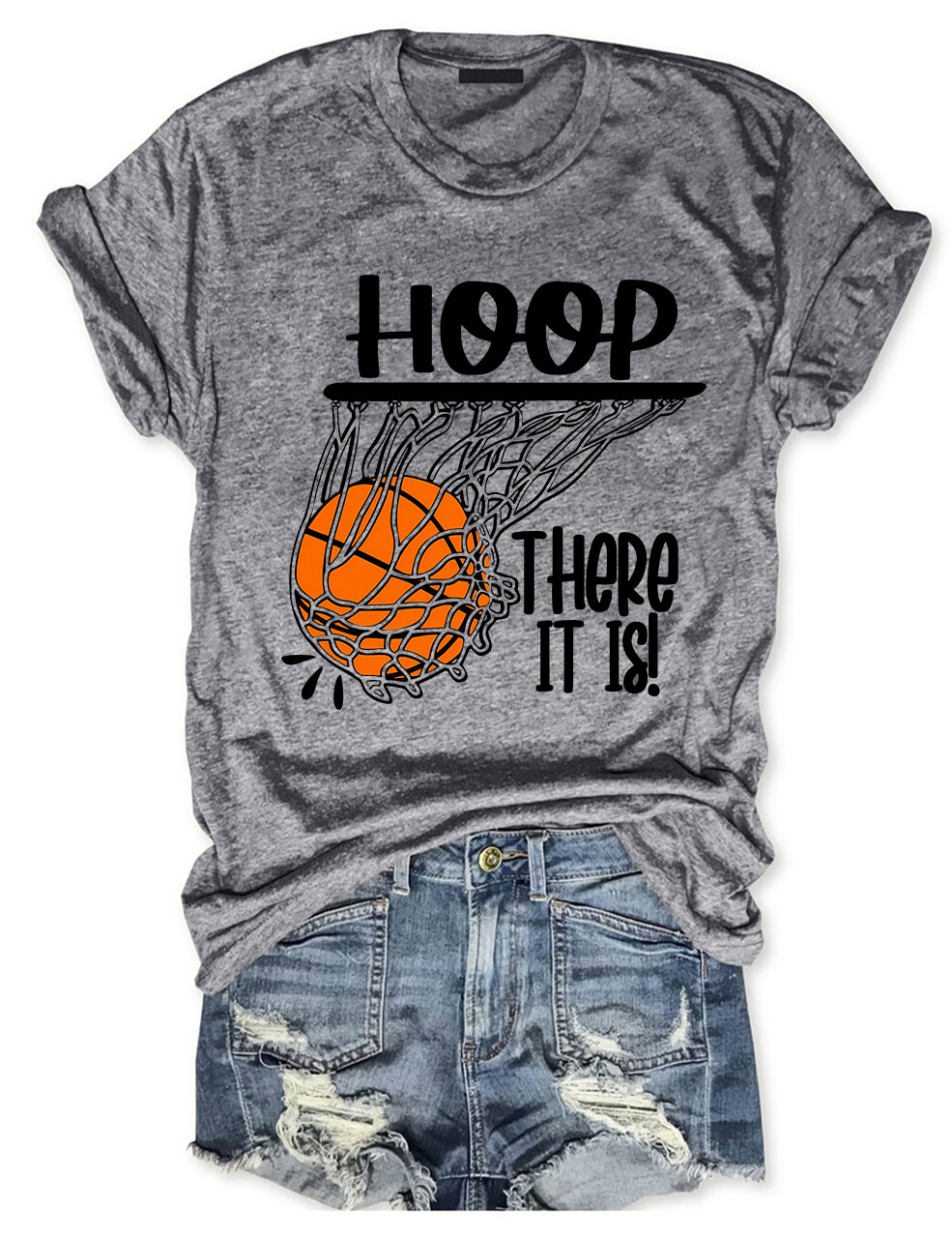Hoop There It Is Basketball T-shirt