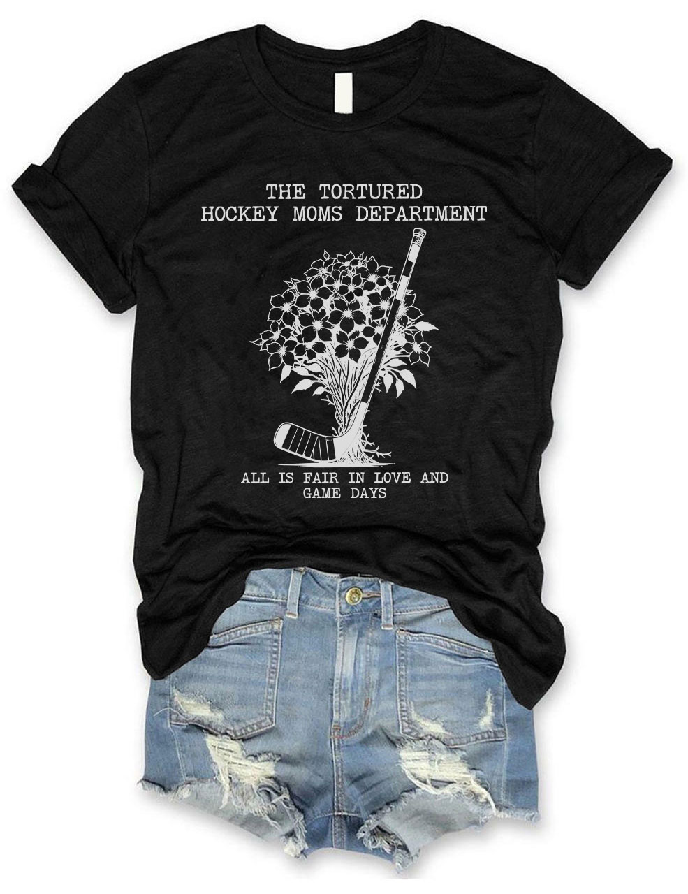 Tortured Hockey Moms Department T-shirt