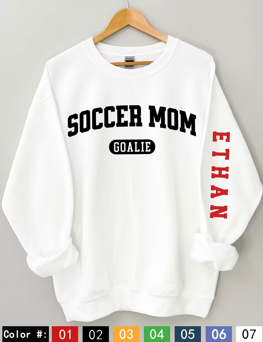 Custom  Soccer Mom Goalie Sweatshirt