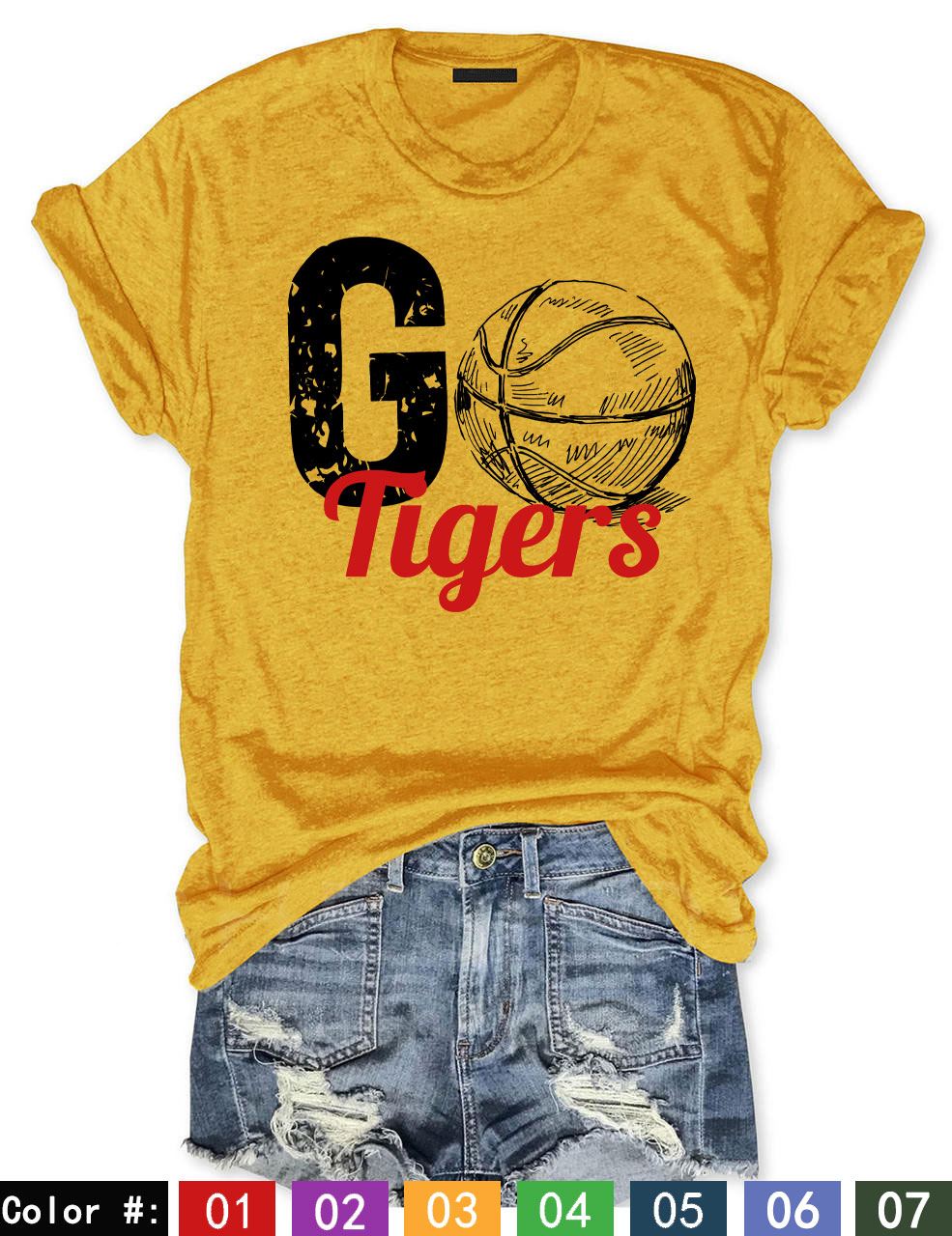 GO Basketball Custom T-shirt