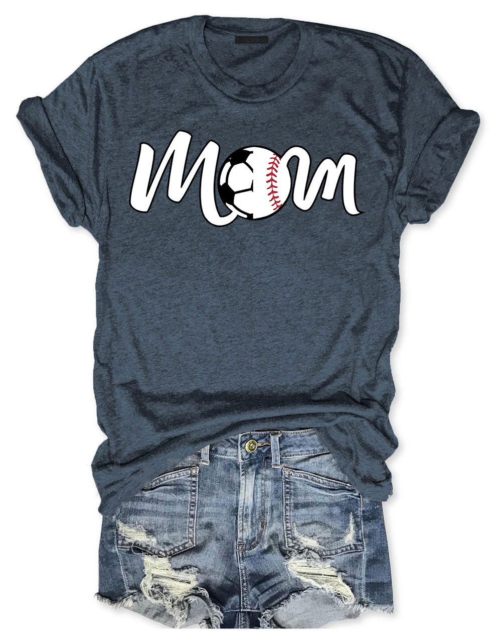 Soccer and Baseball Mom T-shirt