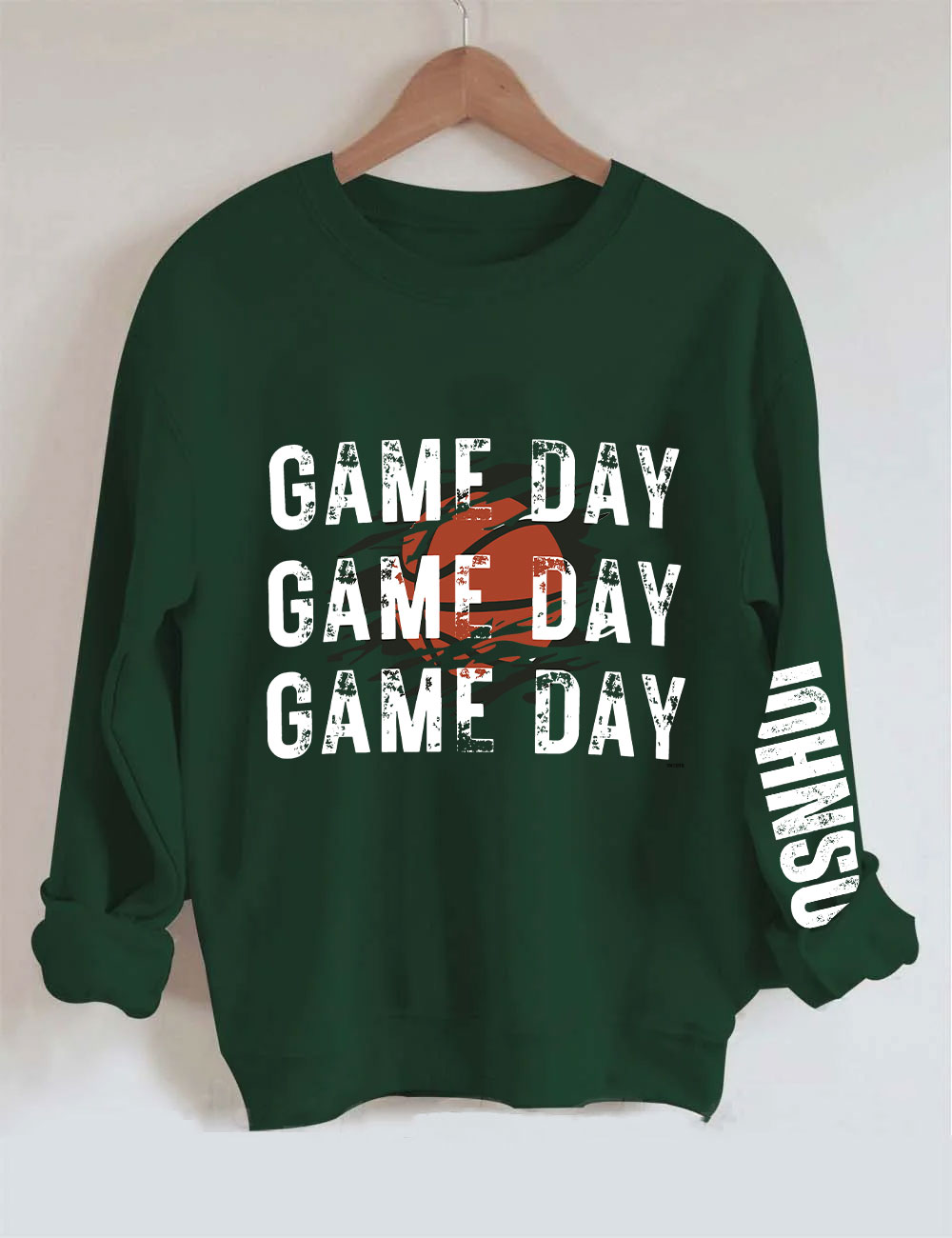Custom Basketball Game Day Sweatshirt