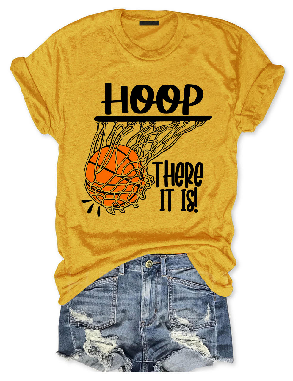 Hoop There It Is Basketball T-shirt