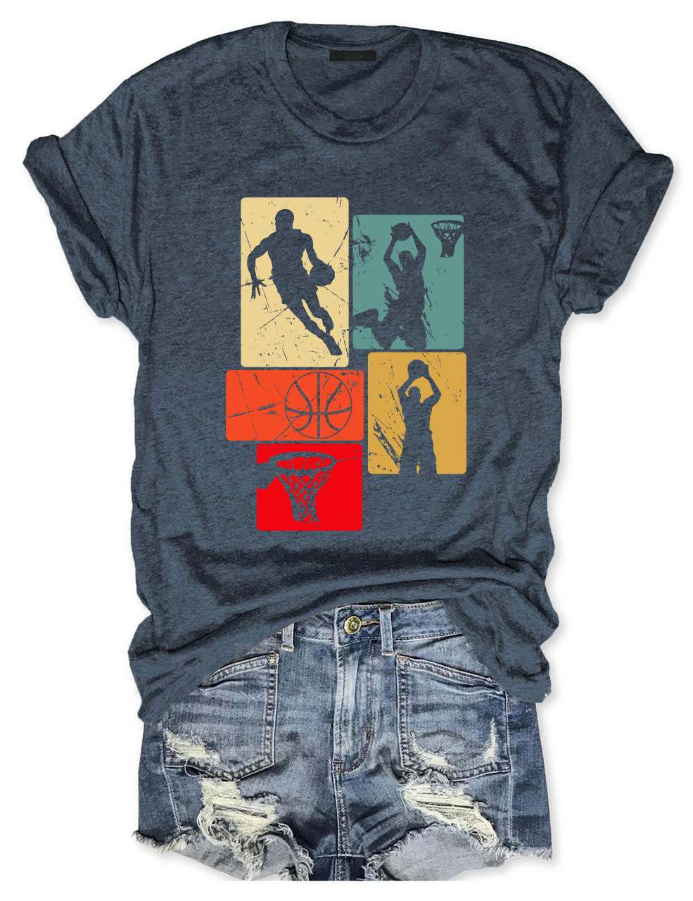 Retro Basketball T-shirt