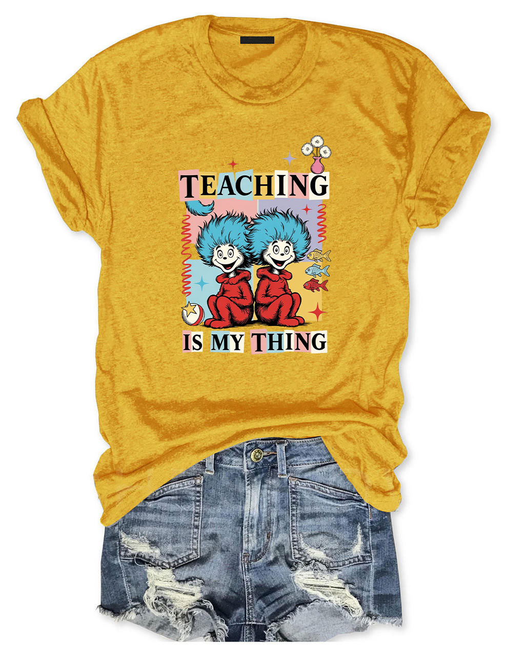 Read Across America Teaching Is My Thing Funny T-Shirt
