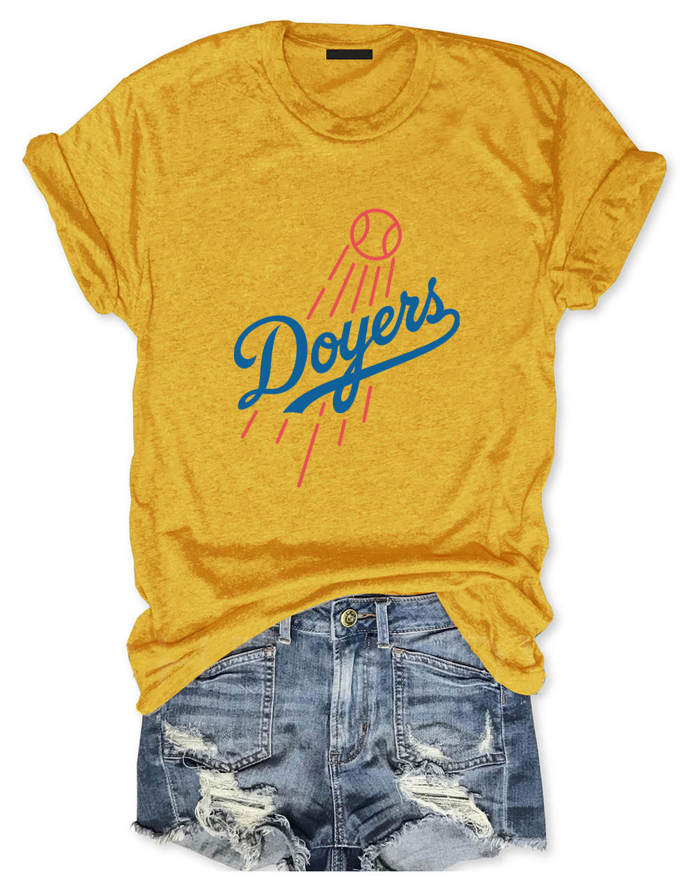 Doyers Dodgers Baseball T-Shirt