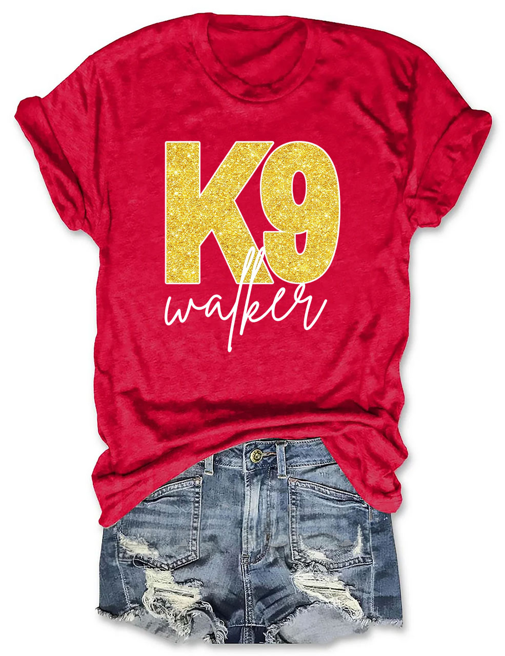 K9 Walker KC Football T-Shirt
