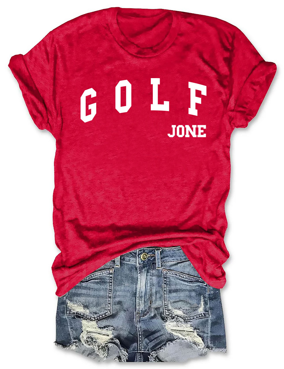 Golf Custom Name T-shirt