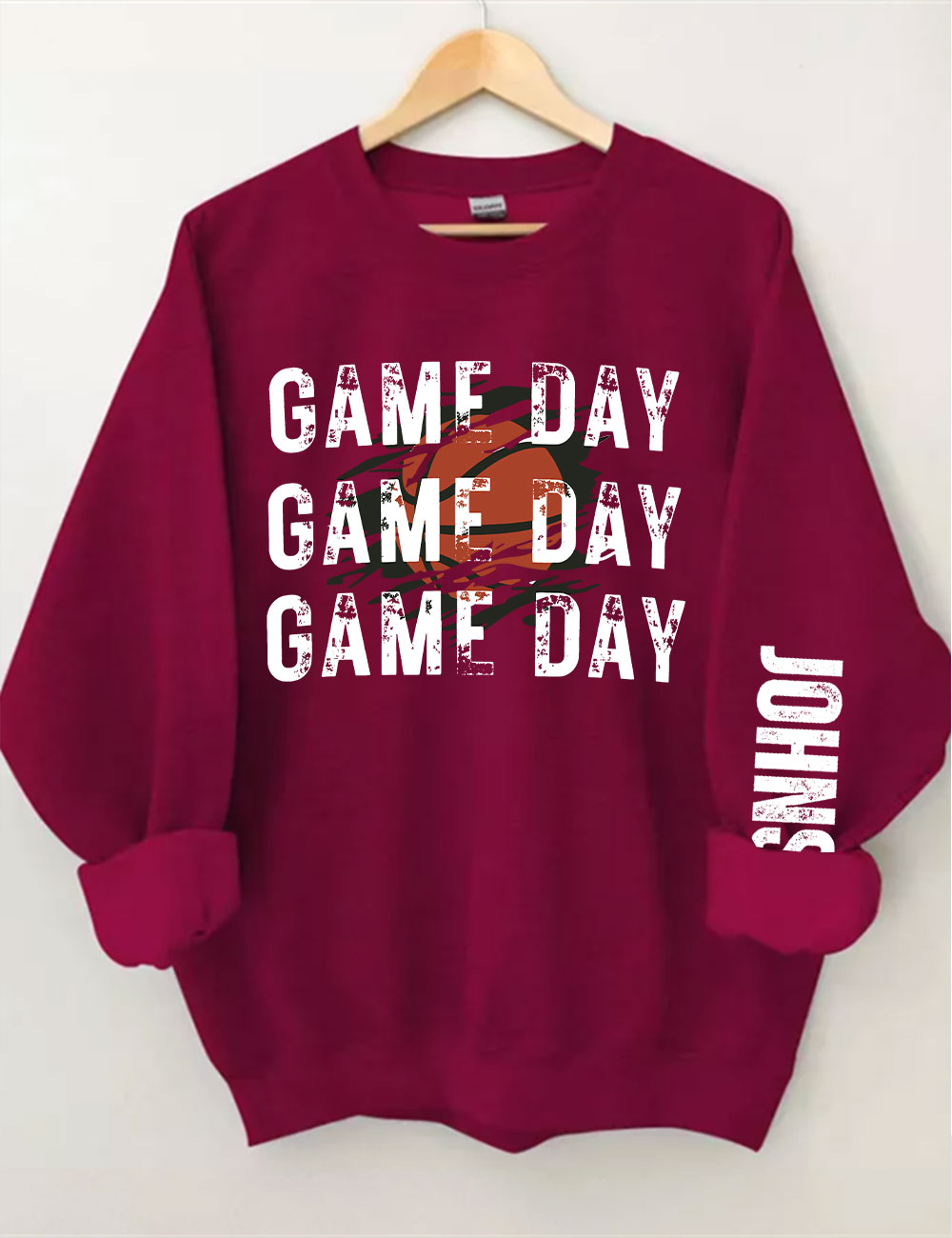 Custom Basketball Game Day Sweatshirt