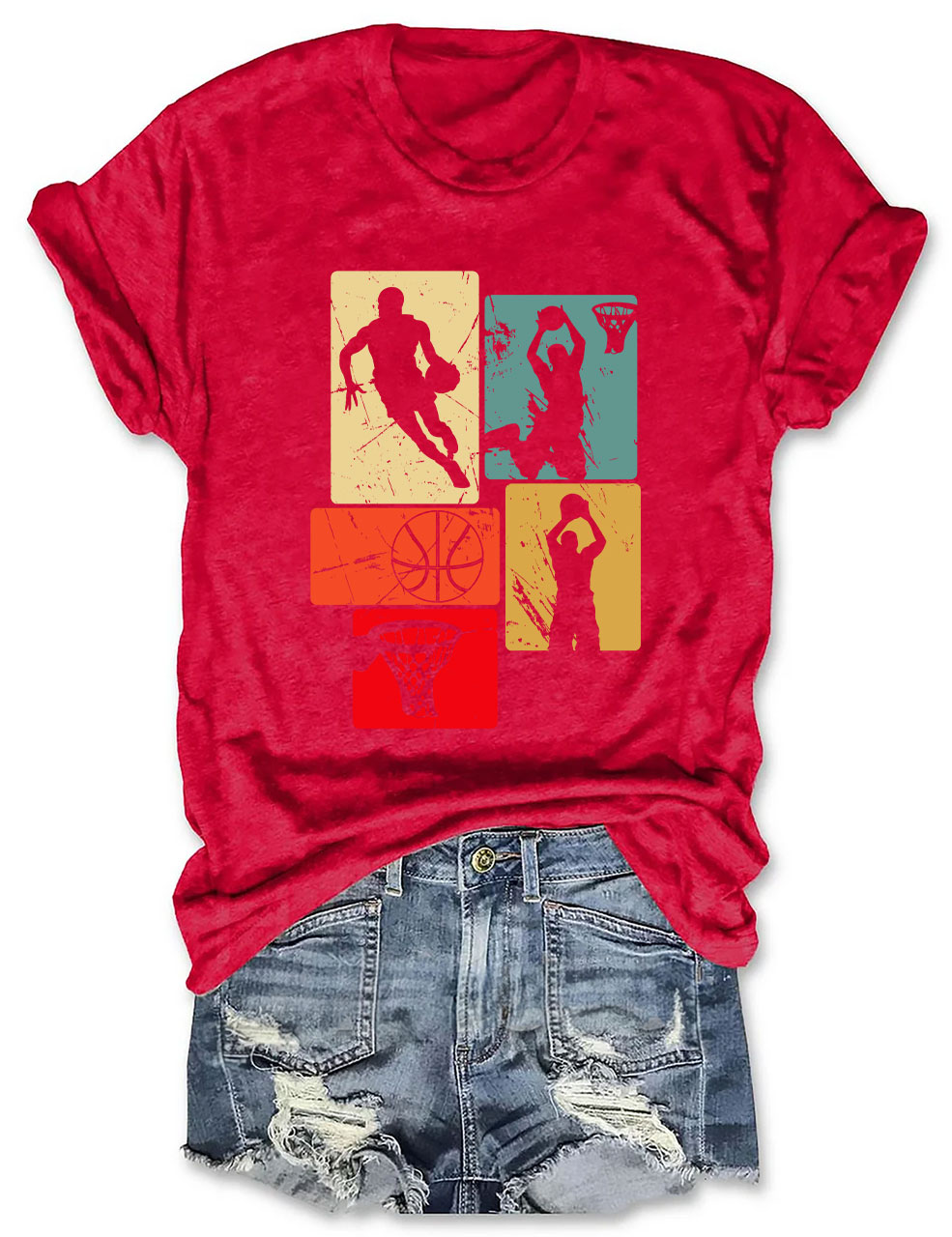 Retro Basketball T-shirt