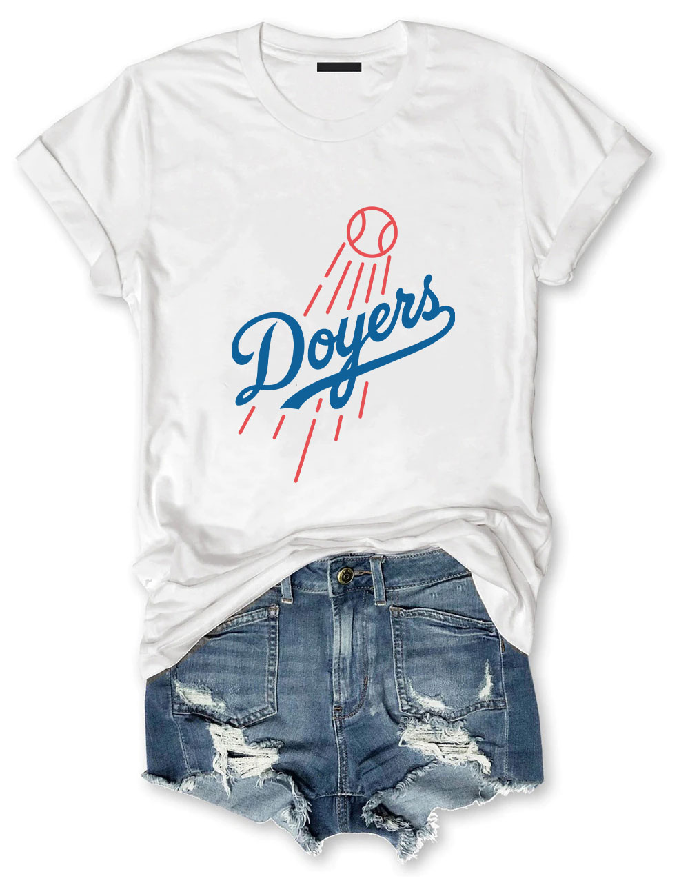 Doyers Dodgers Baseball T-Shirt