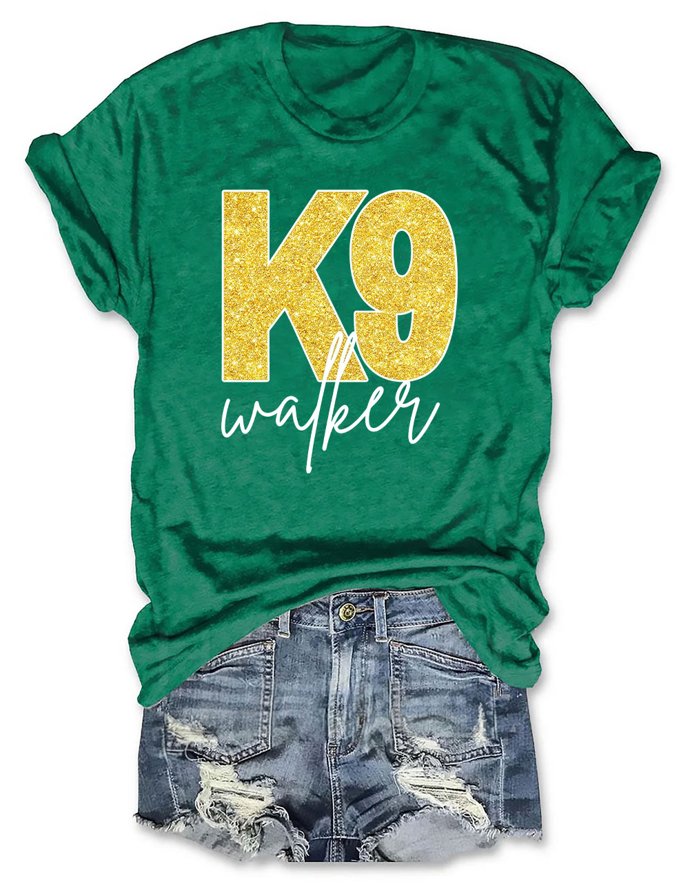 K9 Walker KC Football T-Shirt