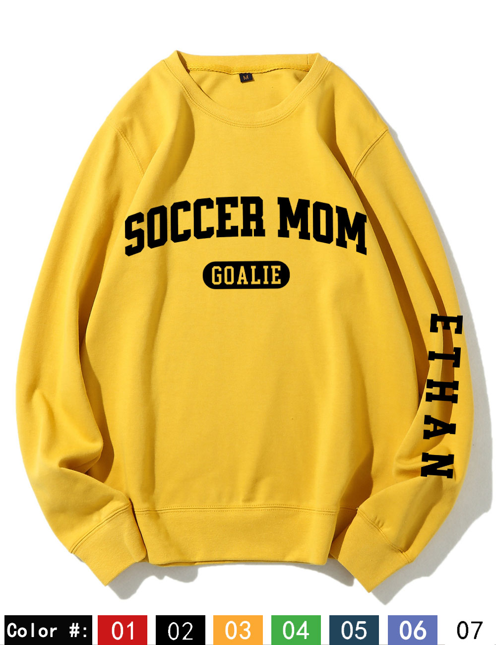 Custom  Soccer Mom Goalie Sweatshirt