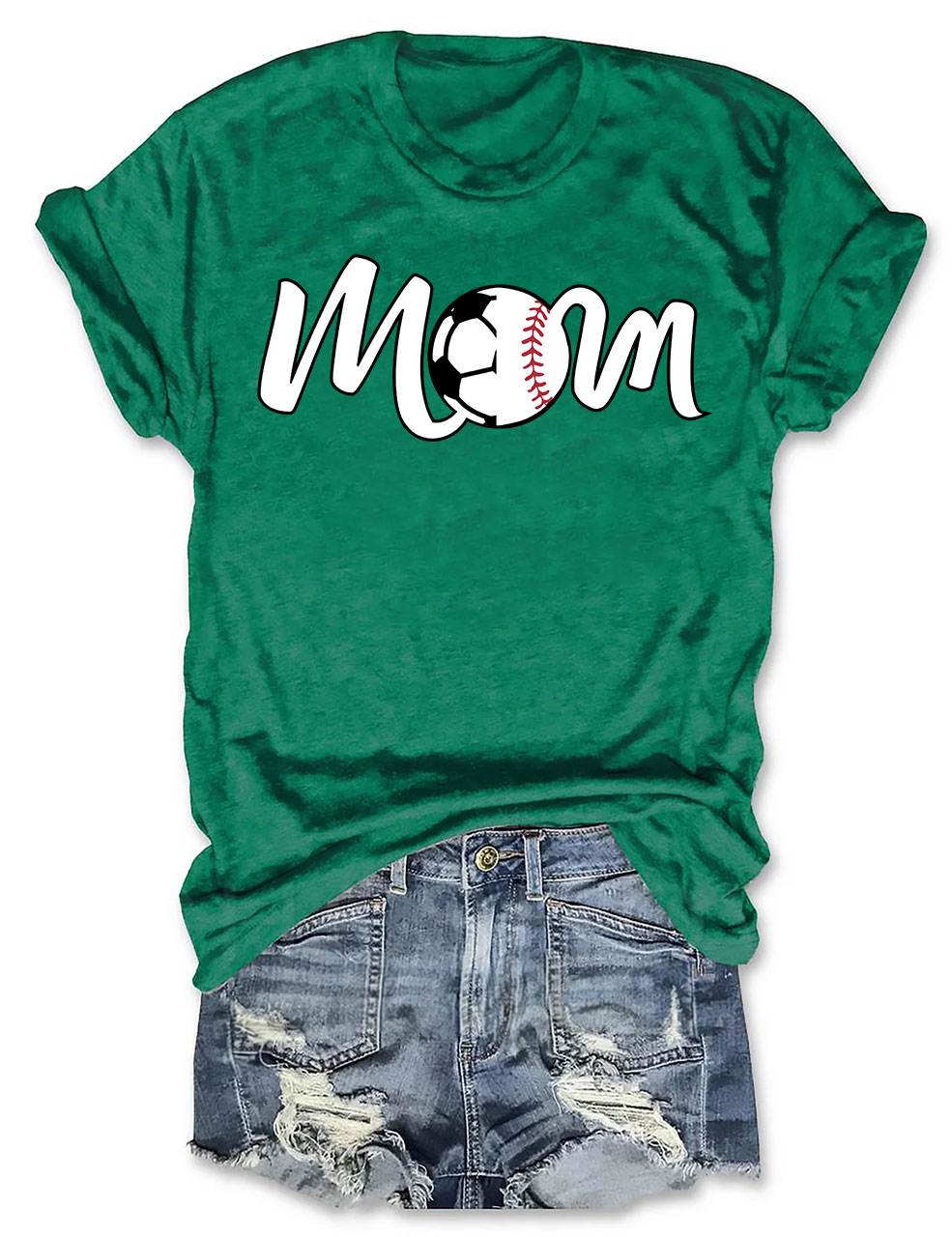 Soccer and Baseball Mom T-shirt