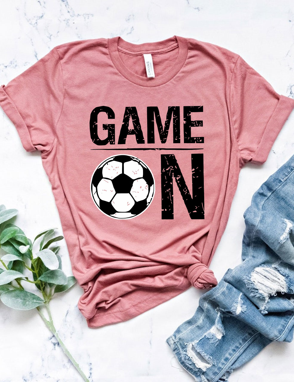 Football Game ON T-shirt