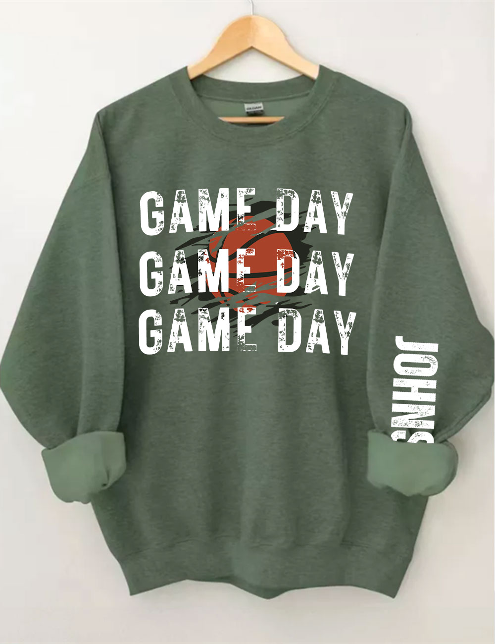 Custom Basketball Game Day Sweatshirt