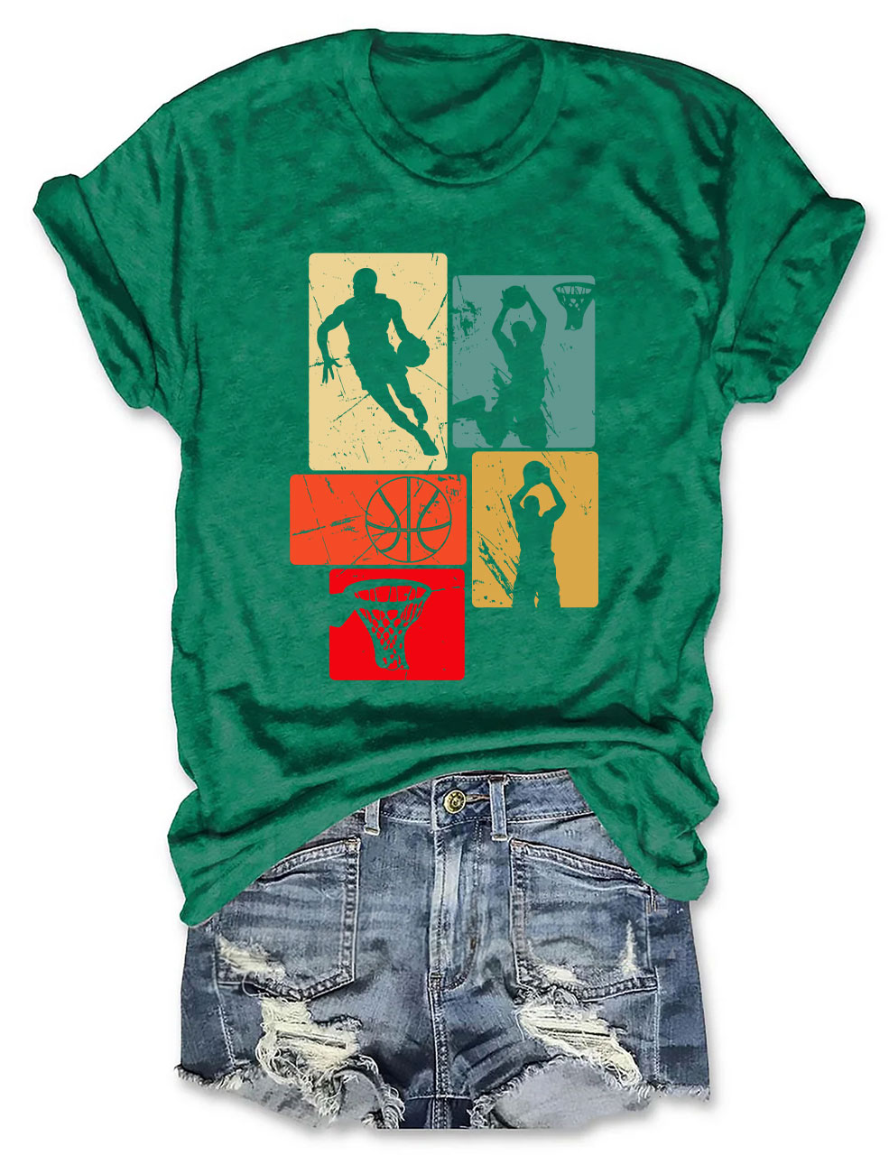 Retro Basketball T-shirt