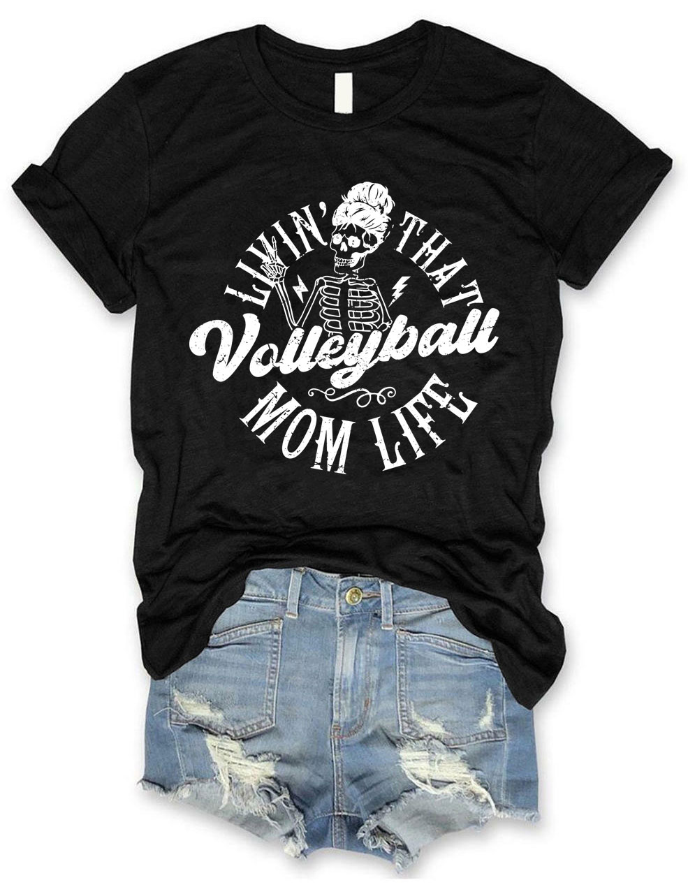Livin' That Volleyball Mom Life T-shirt