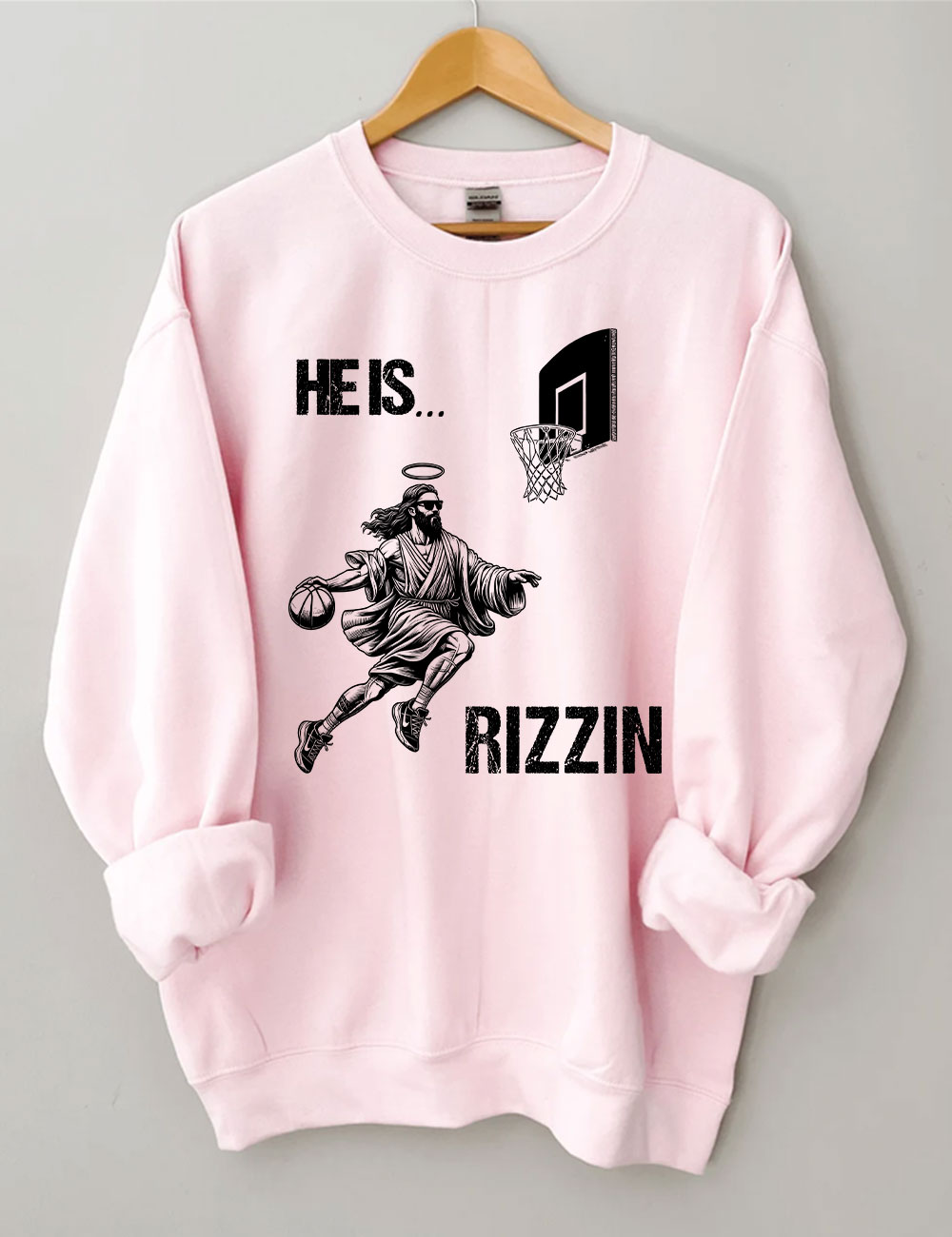 Funny Christian Basketball Sweatshirt