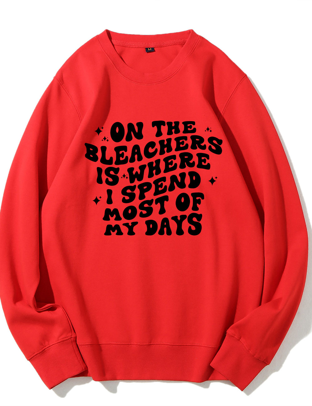 On The Bleachers Funny Basketball Sweatshirt