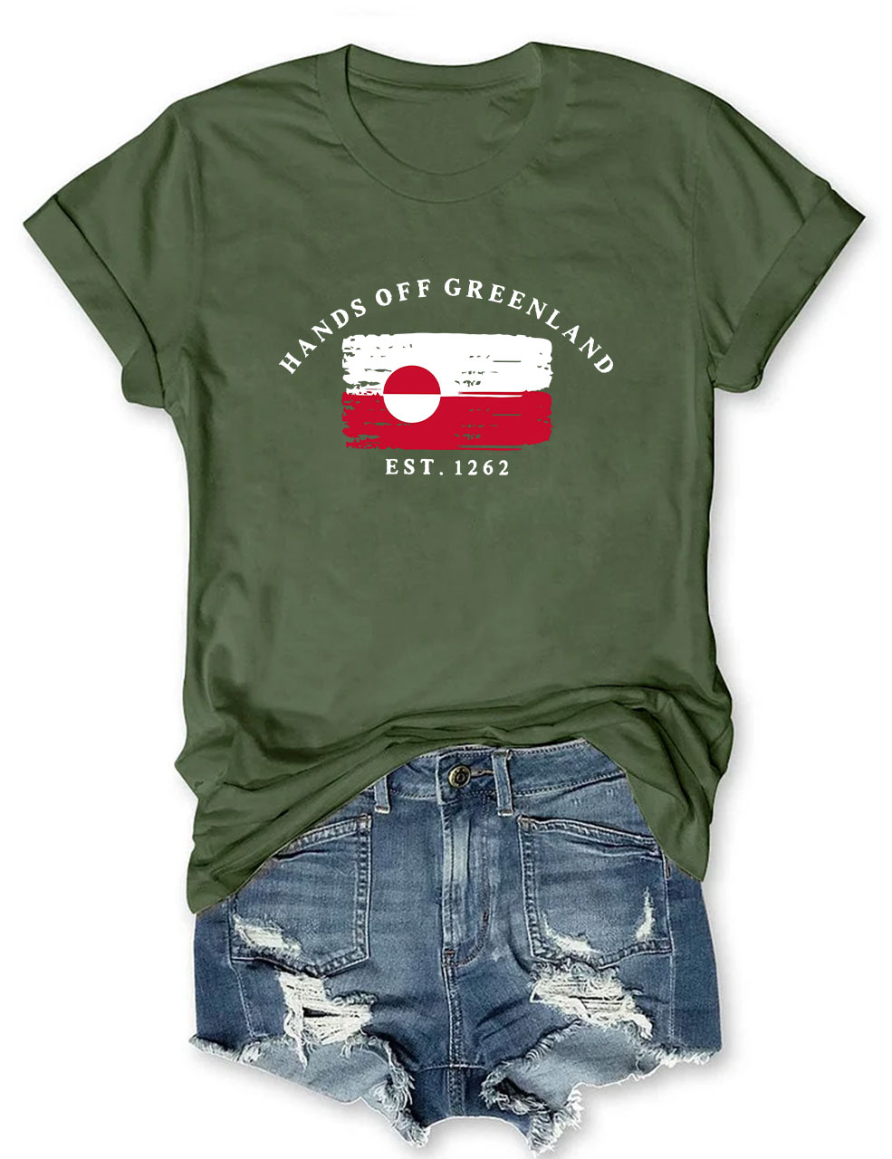 Hands Off Greenland T-shirt