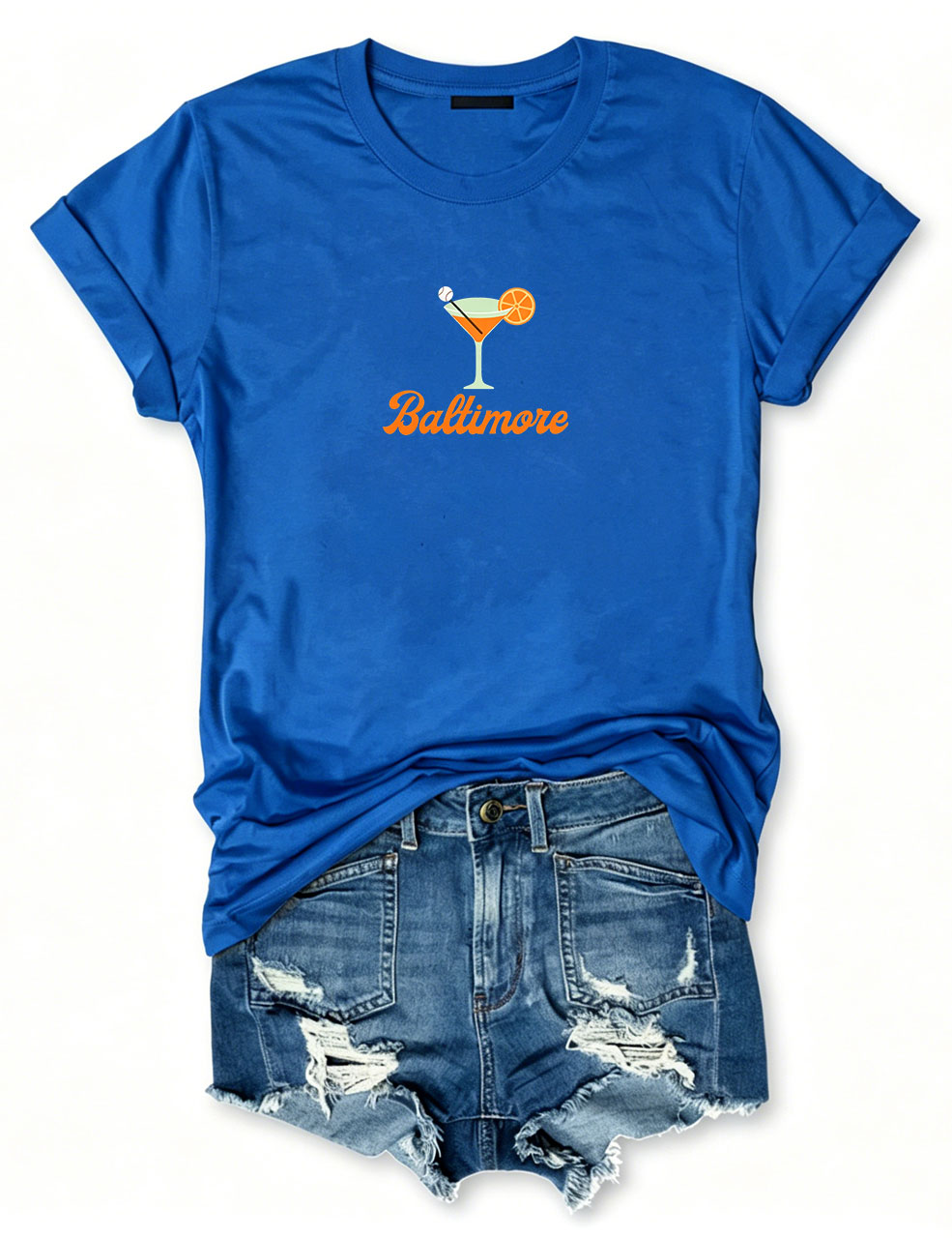 Baltimore Orioles Martini Funny T-Shirt