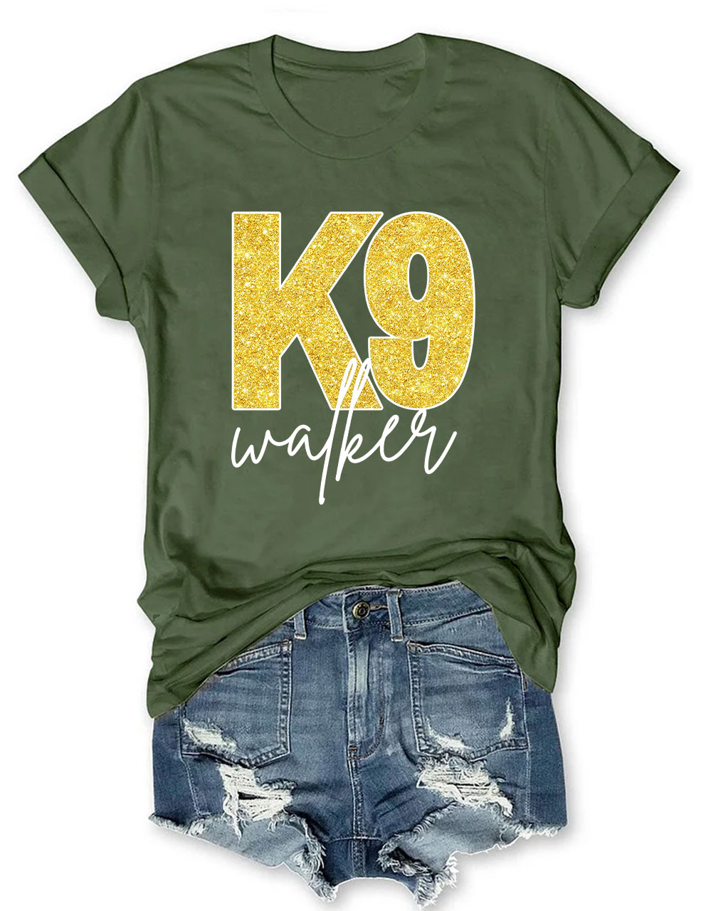 K9 Walker KC Football T-Shirt
