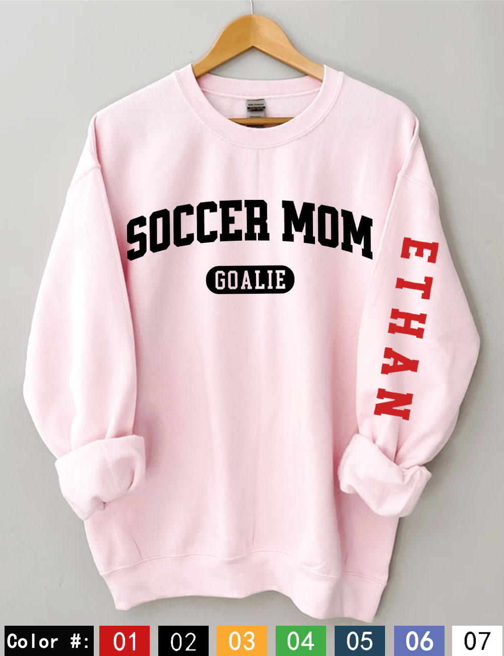 Custom  Soccer Mom Goalie Sweatshirt