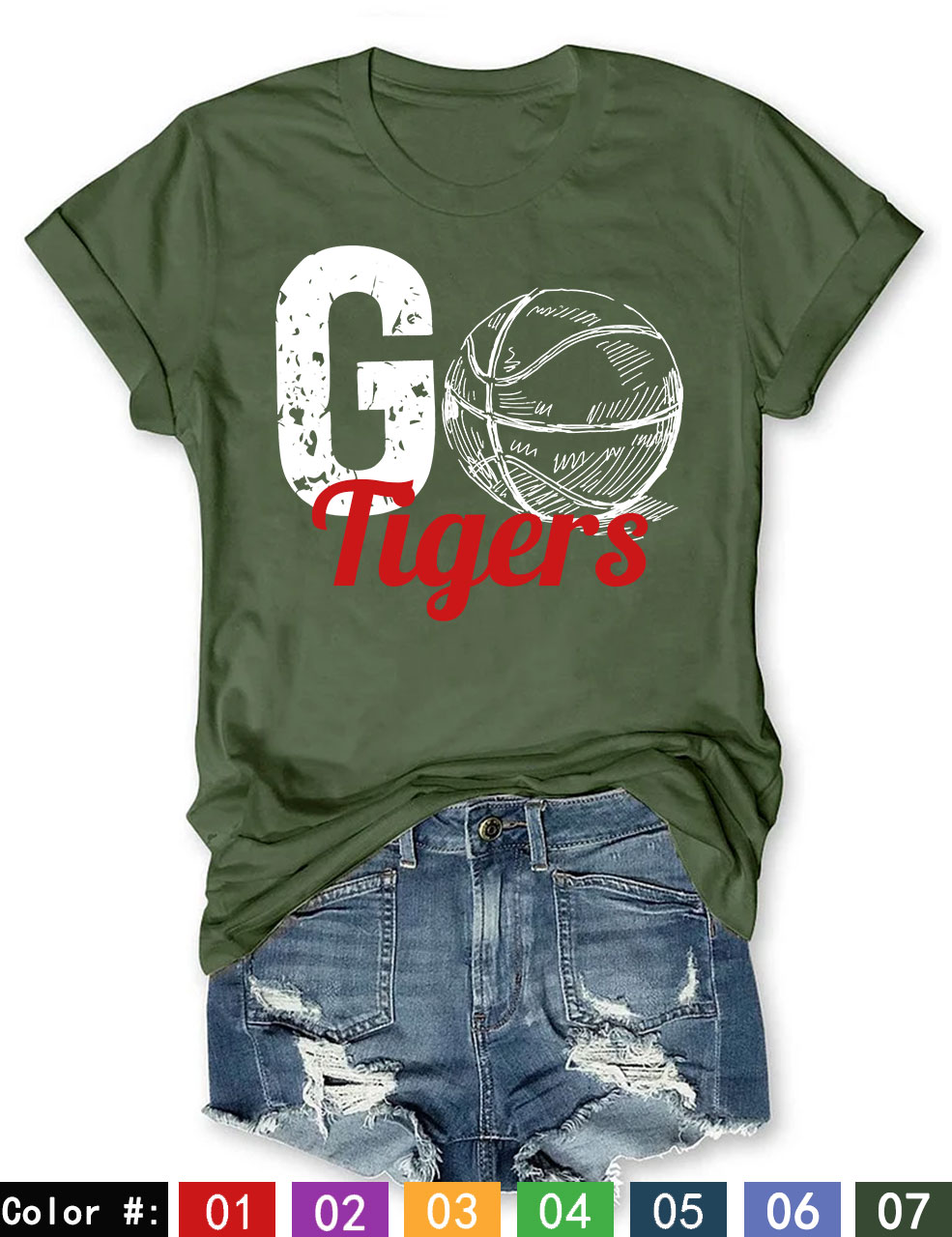 GO Basketball Custom T-shirt