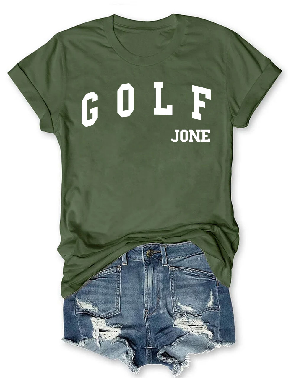 Golf Custom Name T-shirt