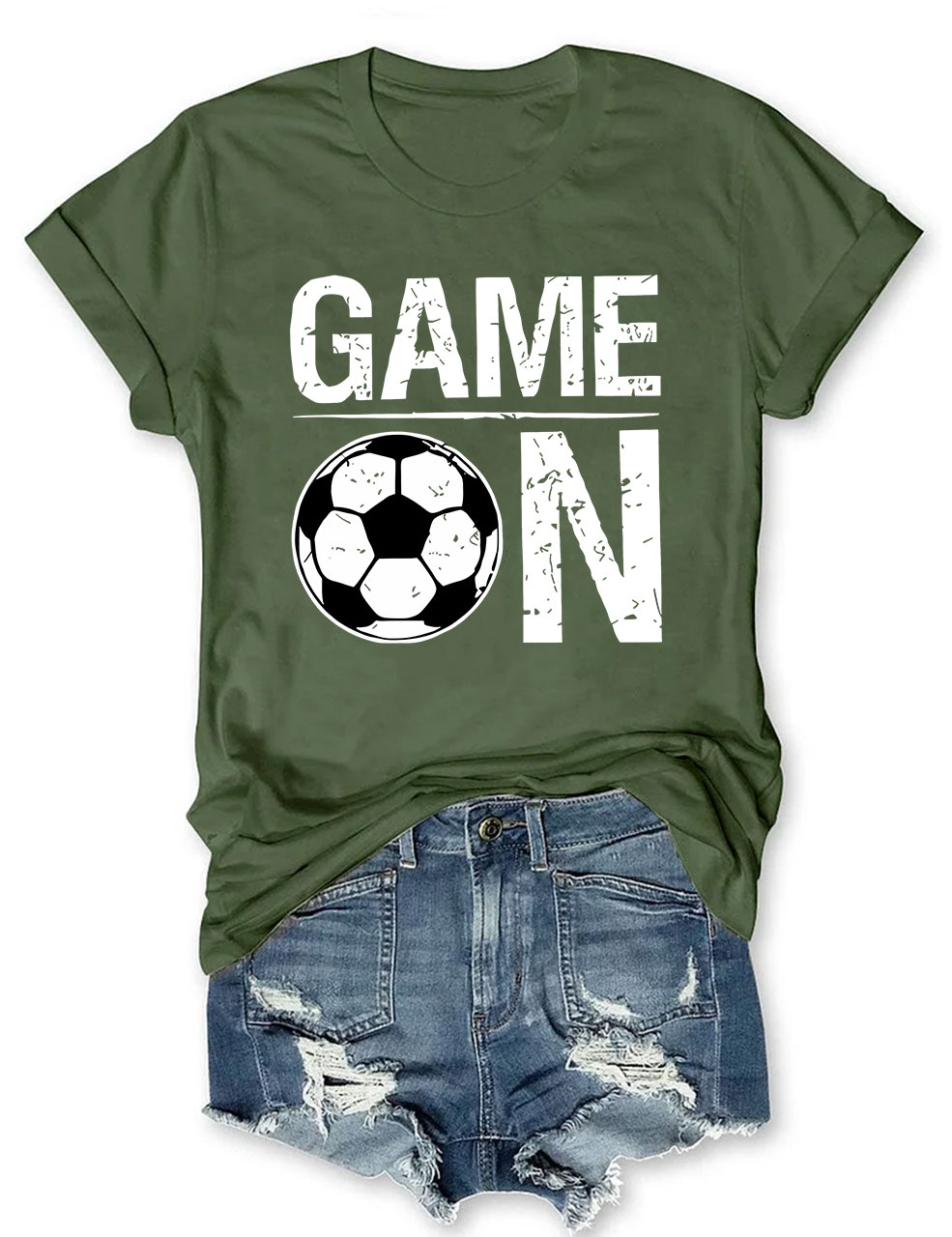 Football Game ON T-shirt
