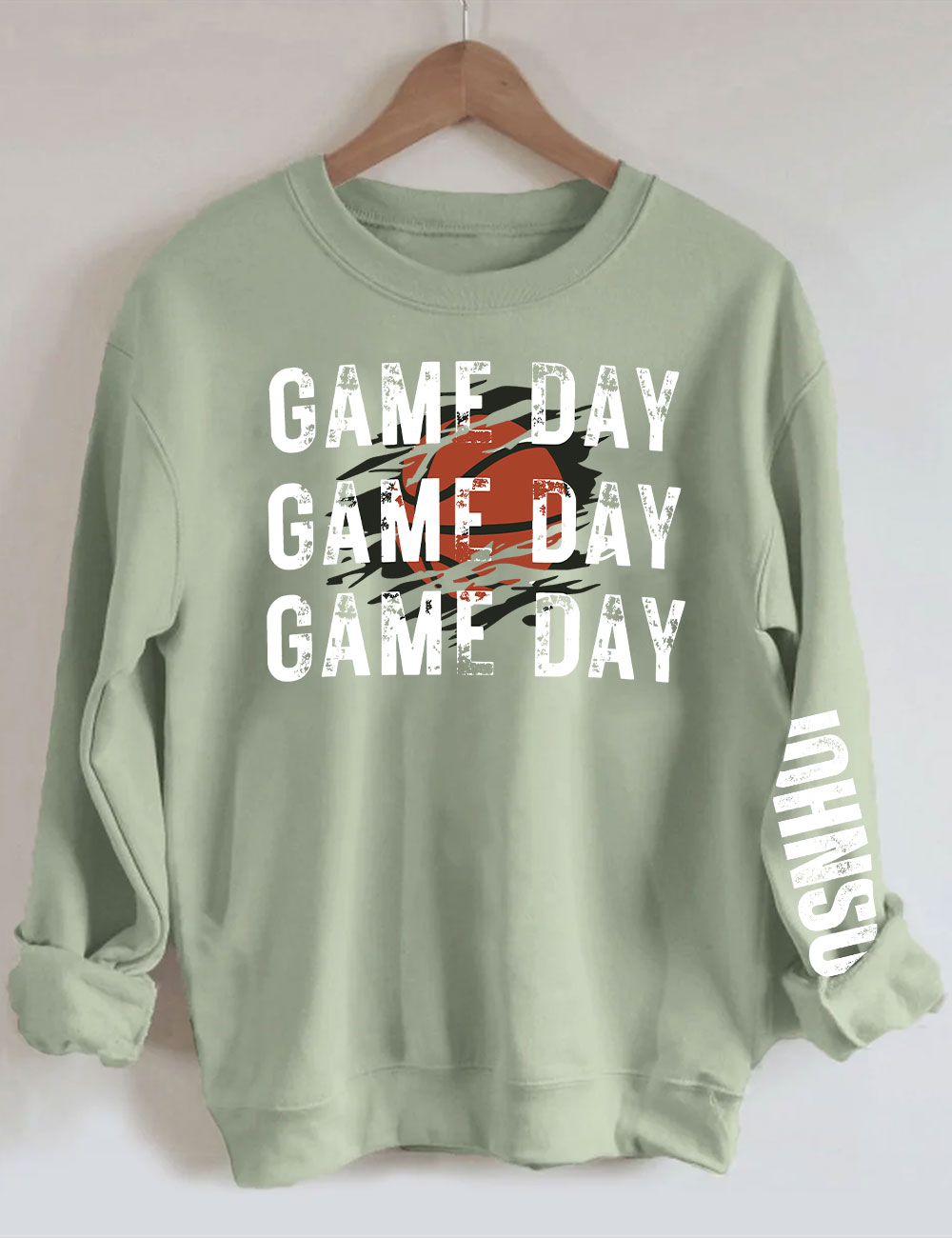 Custom Basketball Game Day Sweatshirt