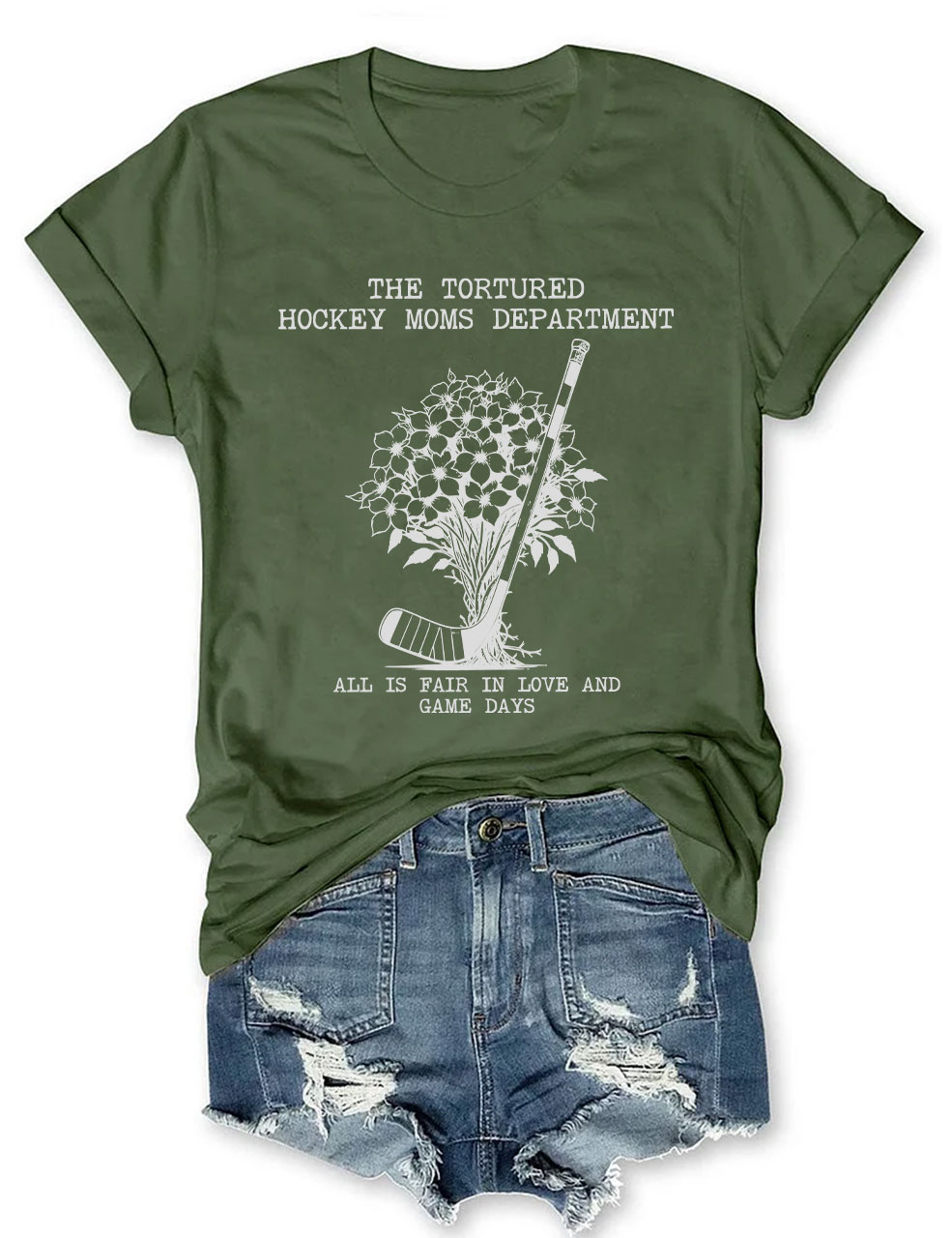 Tortured Hockey Moms Department T-shirt