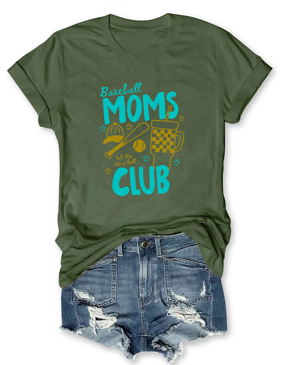 Baseball Moms Club T-Shirt