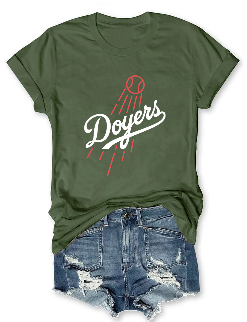 Doyers Dodgers Baseball T-Shirt