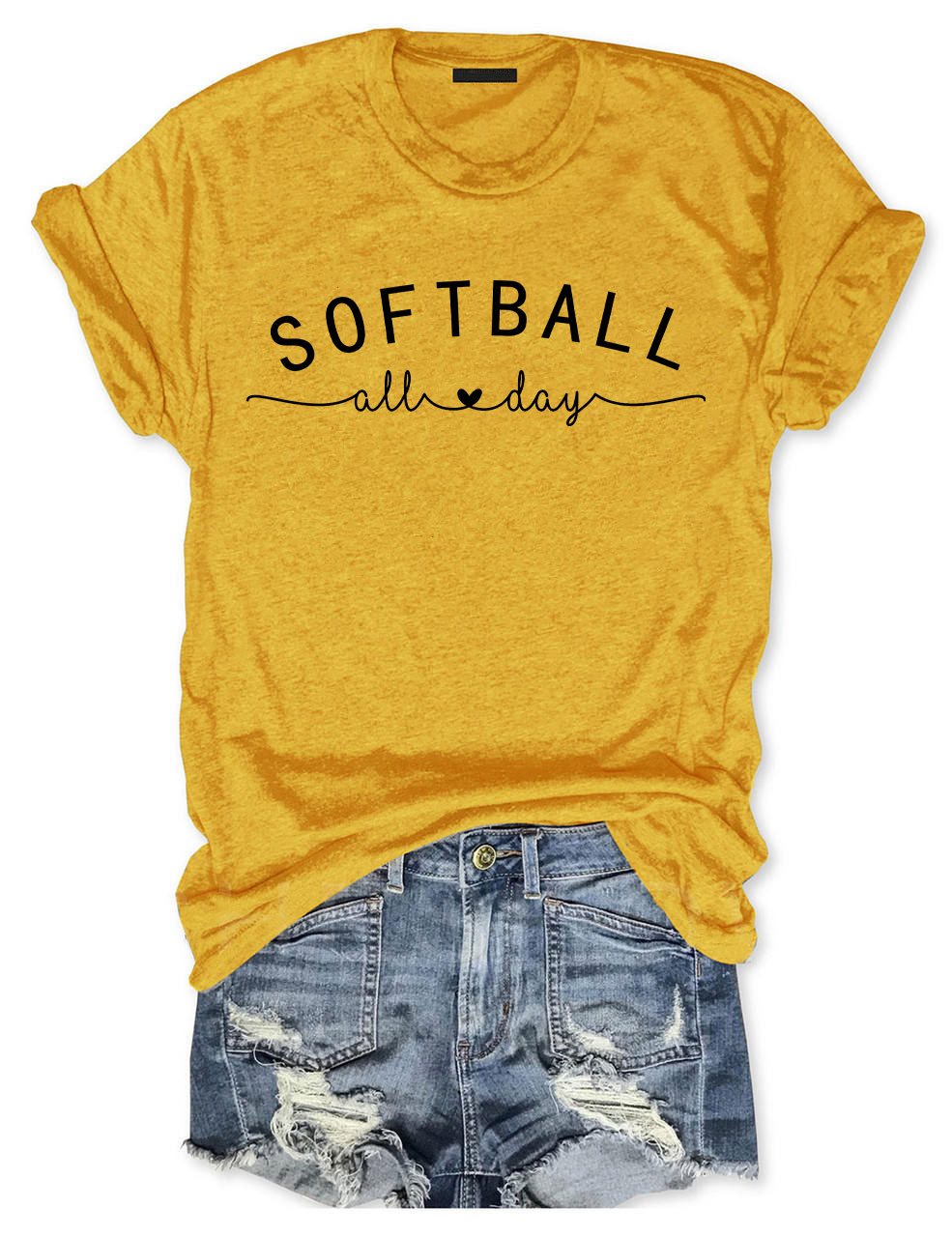 Softball All Day Custom T-shirt