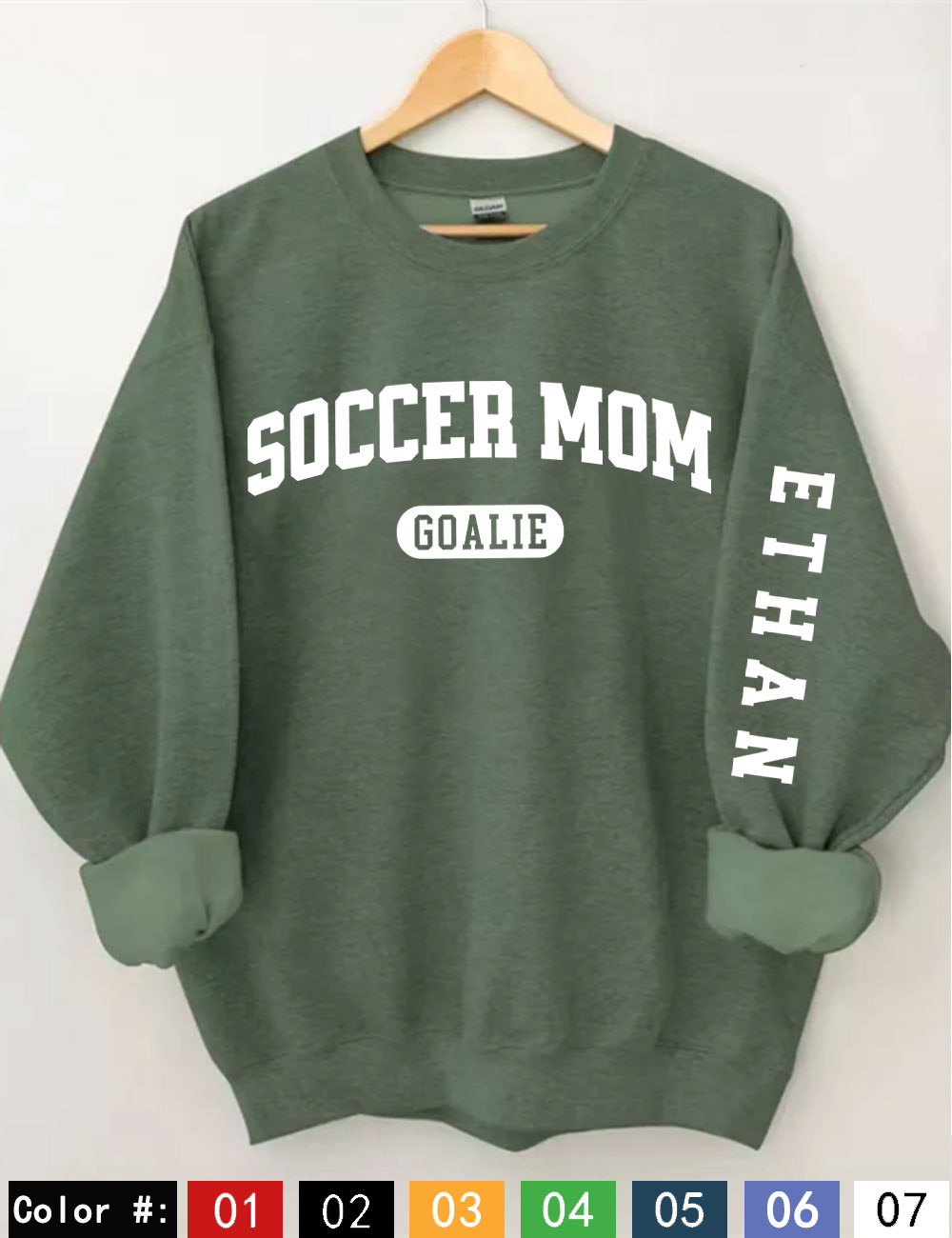 Custom  Soccer Mom Goalie Sweatshirt
