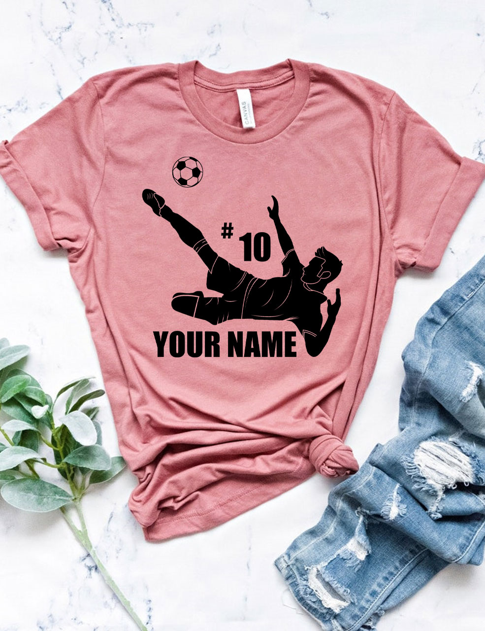 Custom Football T-shirt