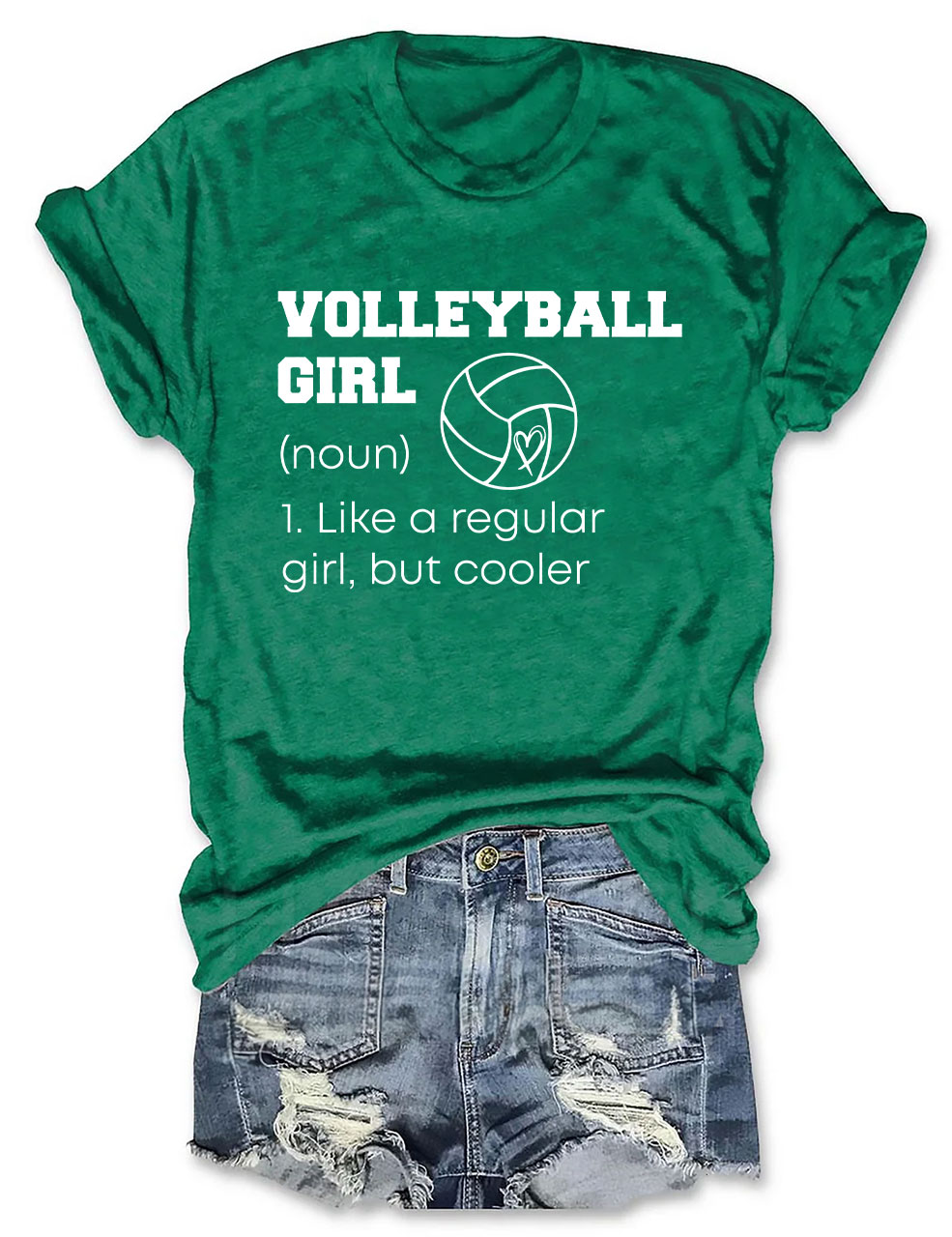 Volleyball Girl Explanation T-shirt