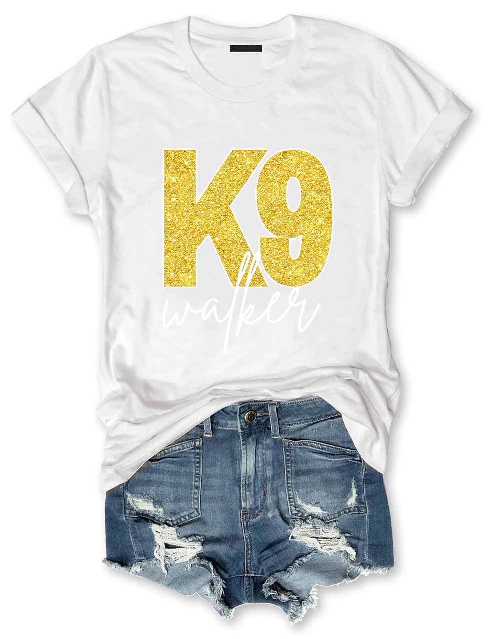 K9 Walker KC Football T-Shirt