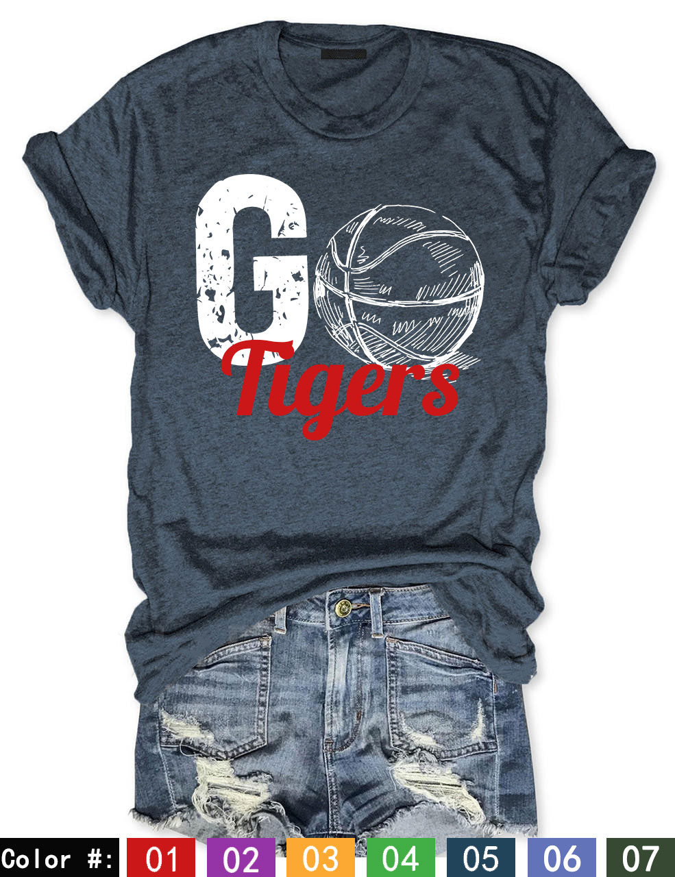 GO Basketball Custom T-shirt